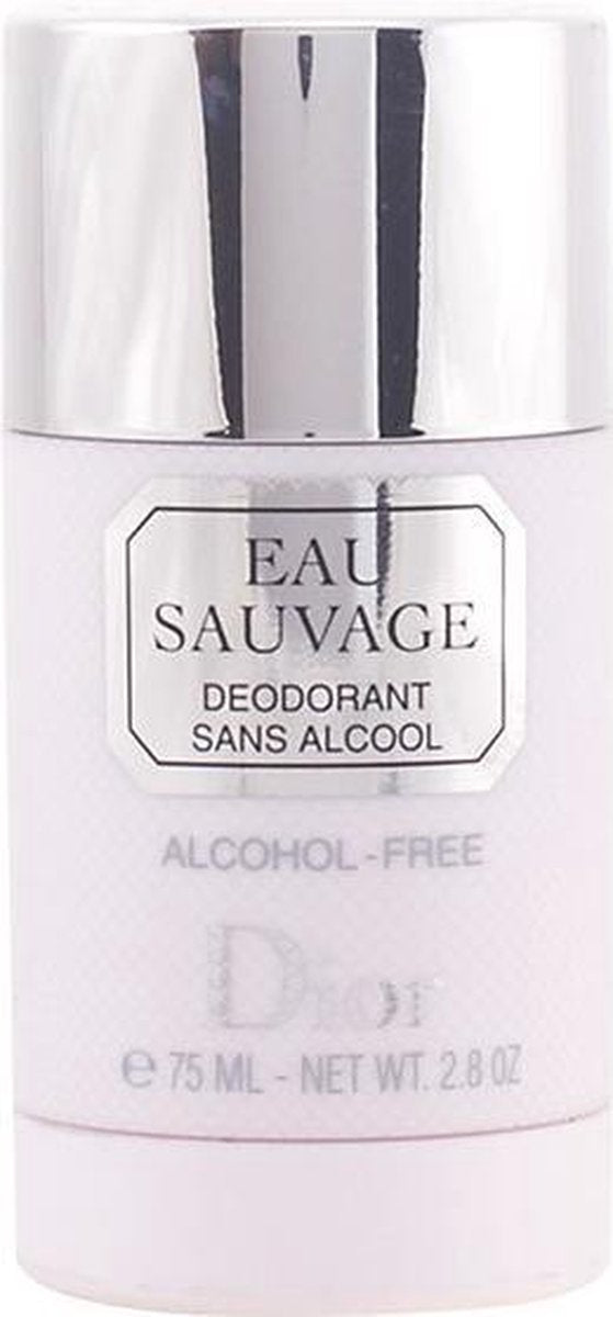 MULTI BUNDEL 2 stuks EAU SAUVAGE deodorant stick alcohol free 75 gr