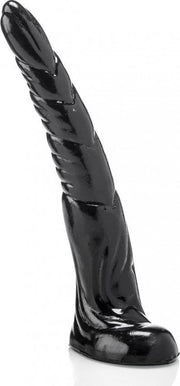 XXLTOYS - Hans - Large Dildo - Inbrenglengte 31 X 6 cm - Black - Uniek design Buttplug - Stevige Anaal plug - Made in Europe