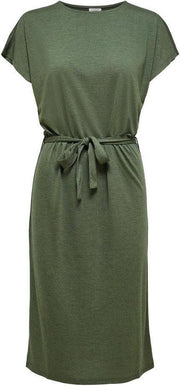 Jdyurban Gabriella S/s Belt Dress Jrs 15228771 Kalamata/melange