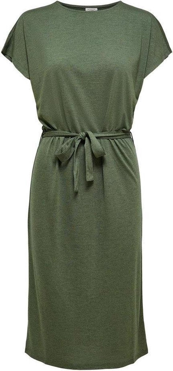 Jdyurban Gabriella S/s Belt Dress Jrs 15228771 Kalamata/melange