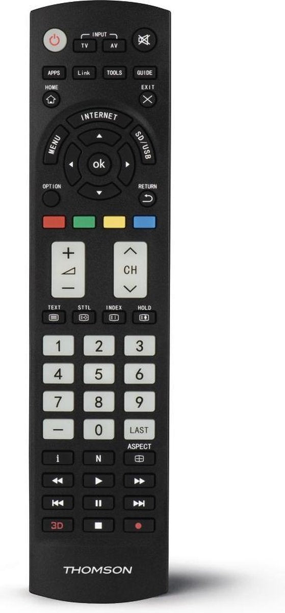 Thomson ROC1128PAN vervangende afstandsbediening voor Panasonic tv´s