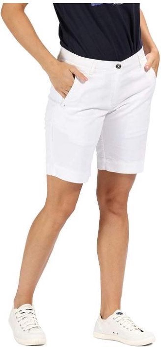 Regatta - Women's Solita II Chino Shorts - Outdoorbroek - Vrouwen - Maat 40 - Wit