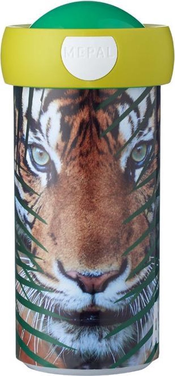 Mepal Campus schoolbeker 300 ml - Animal Planet Tijger