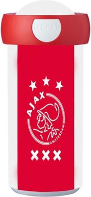 Ajax - Schoolbeker - In cadeauverpakking met gekleurd lint
