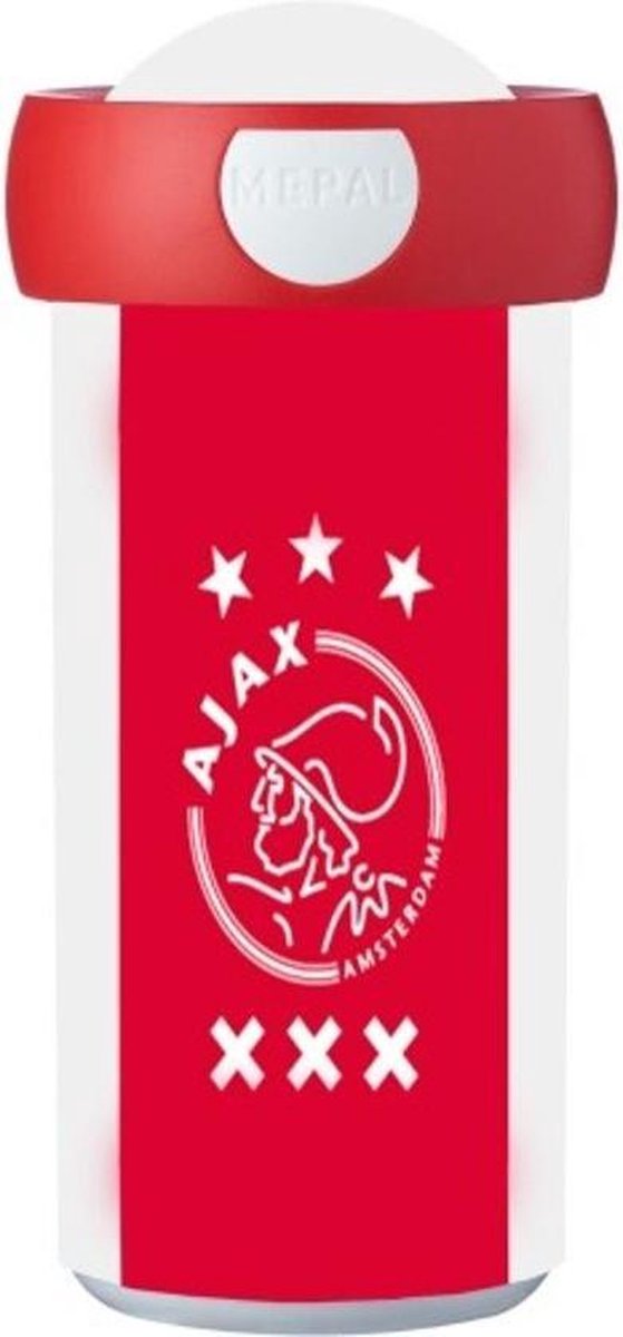 Ajax - Schoolbeker - In cadeauverpakking met gekleurd lint