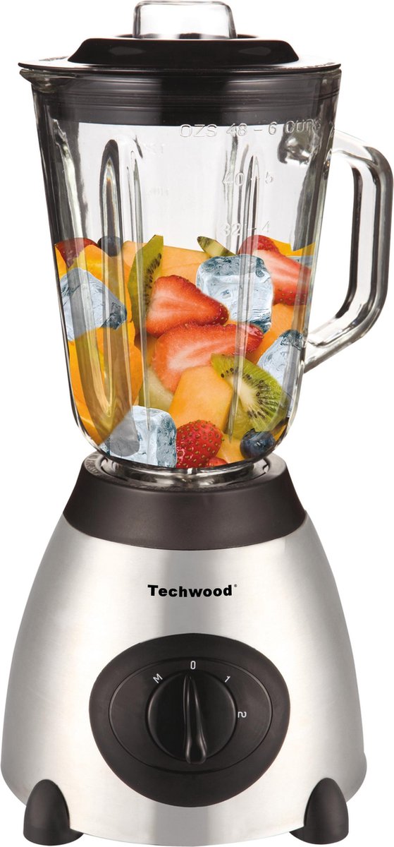 Techwood - Blender TBLI-360 - 1.5L - 500 watt - RVS