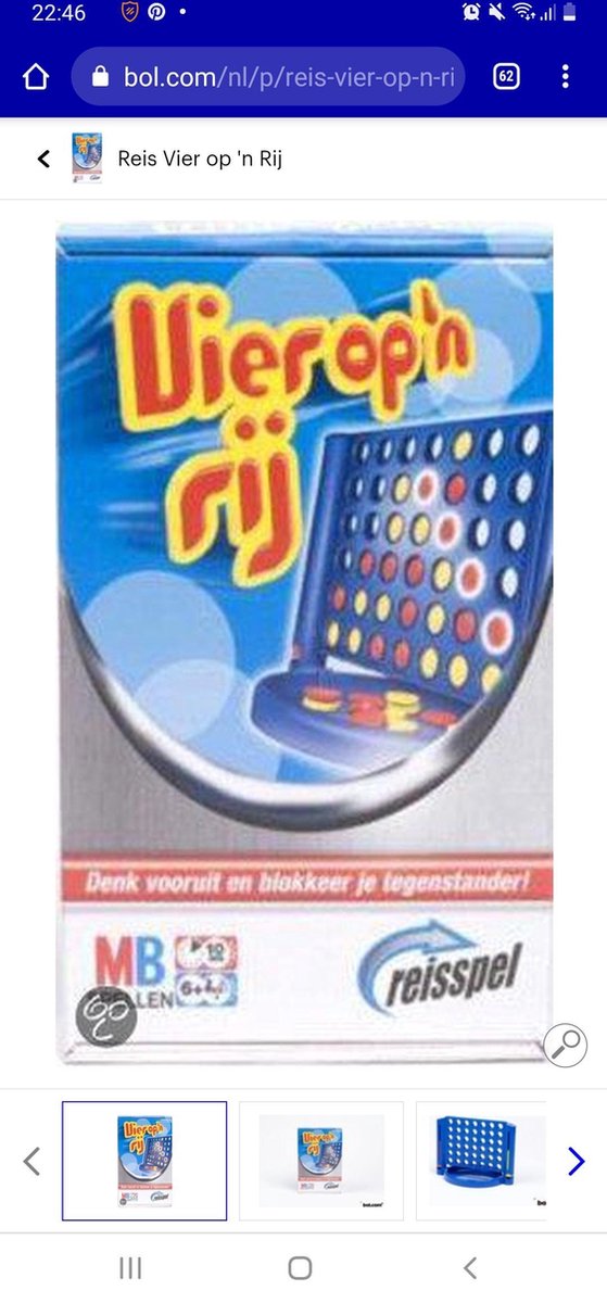 Vier op 'n rij