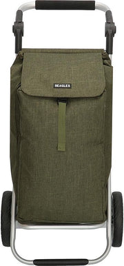 Beagles Alberic Boodschappentrolley olive met koelvak