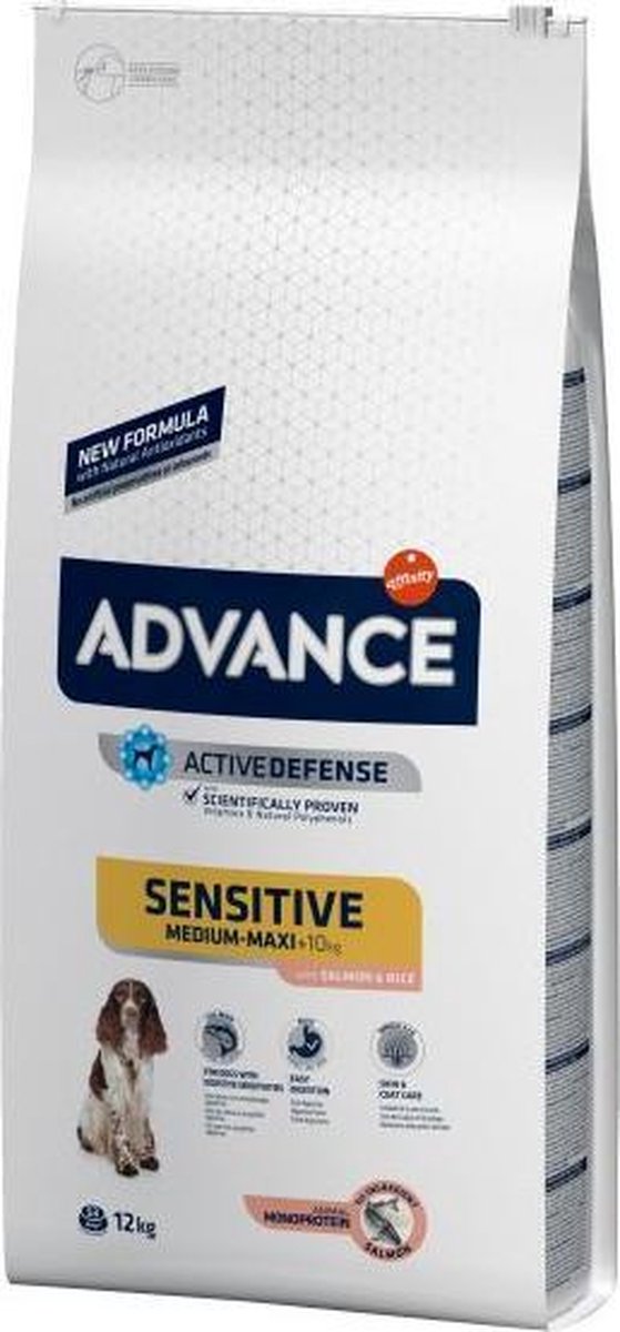 12 kg Advance sensitive salmon / rice hondenvoer