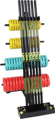 Lifemaxx Bodypump rack l For max 10 sets l black