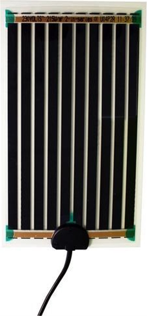Komodo geavanceerde warmtemat - 7 watt 142x274 mm - 1 stuks