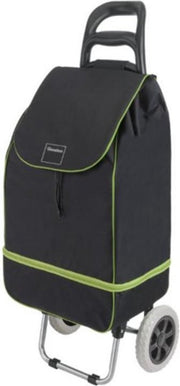 Metaltex Boodschappentrolley Lily zwart / groen