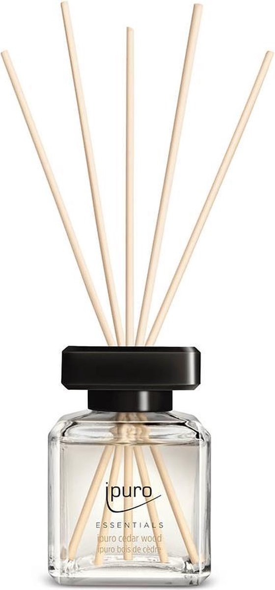ipuro ESSENTIALS cedar wood geurverspreider Geurfles Glas