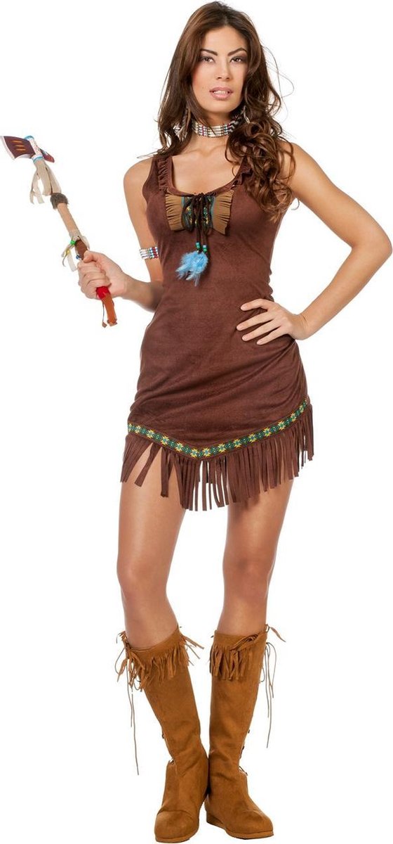 Sexy Pocahontas Indianen Pakje Dames - 34