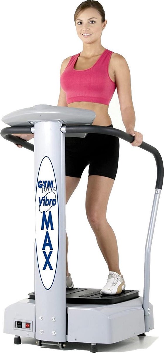 Gymform Vibro Max Professionele Trilplaat | Hot Item | Fitness | Vibratietrainer | Fitnesstoestel | Hometrainer | Meerdere Programma's en Sterkteniveaus