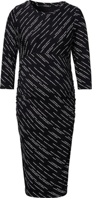 Supermom Jurk Text Black Zwangerschap Maat M
