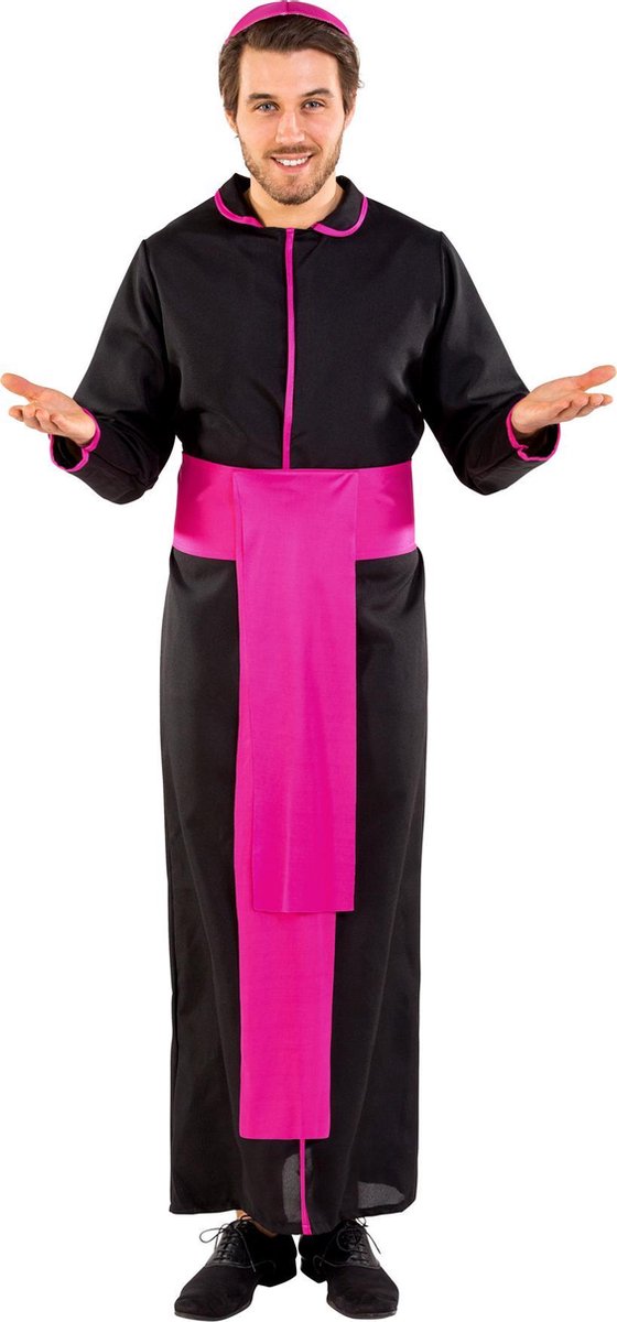 dressforfun - Herenkostuum aartsbisschop Ferdinand L  - verkleedkleding kostuum halloween verkleden feestkleding carnavalskleding carnaval feestkledij partykleding - 300284