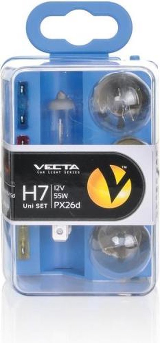 Lampenset H7 reservelampenset H7