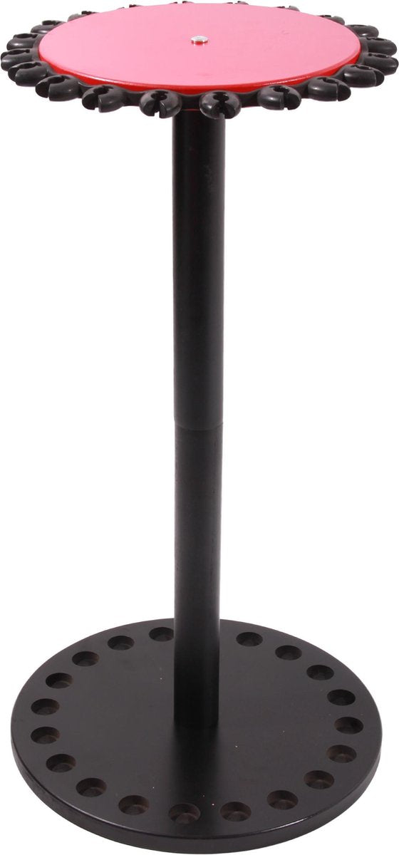 Ultimate Wooden Rod Stand Round - 20 Rods | Hengelrek