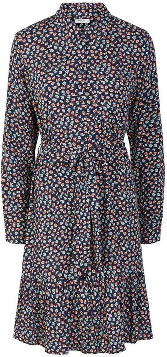 Pcbrenna Ls Dress Bc 17106152 Maritime Blue/sflw