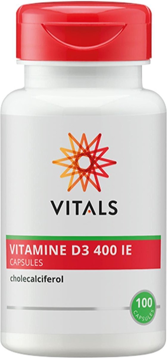 Vitals Vitamine D3 400 IE - 100 capsules