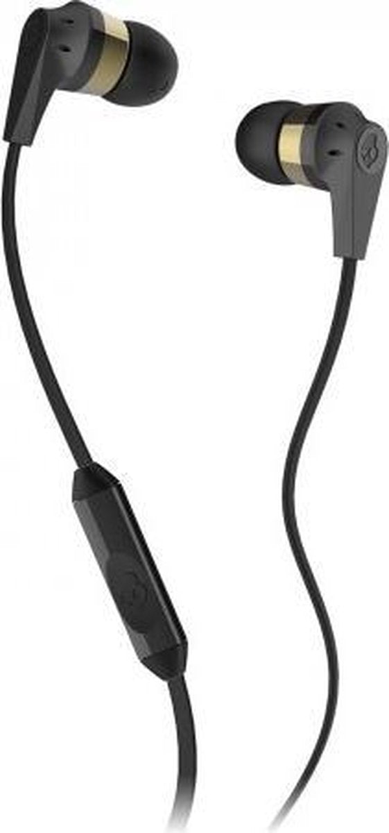Skullcandy Ink'd 2.0 Zwart/Goud Geschikt met Apple en Samsung