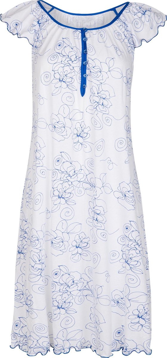 Cybèle Nachthemd 'Mancherons Blue' - Maat 38