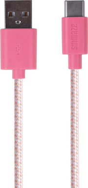 Sundaze - Laadkabel Type-C - 2.0 meter - Roze