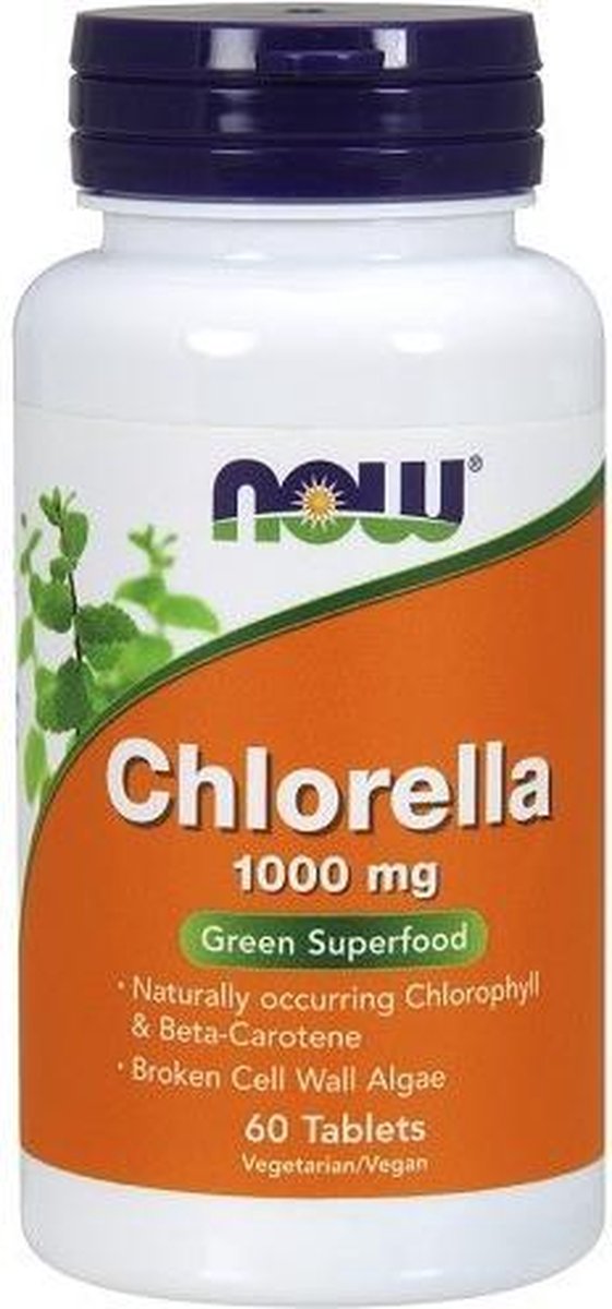 Chlorella 1000mg Now Foods 60tabl