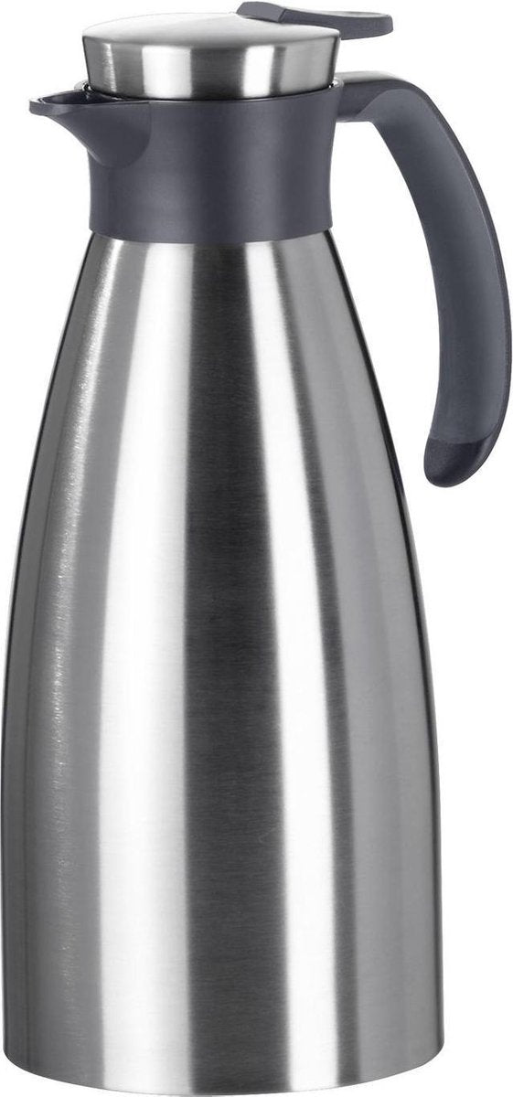 Emsa Soft Grip isoleerkan Quick Tip 1.5L rvs/zwart