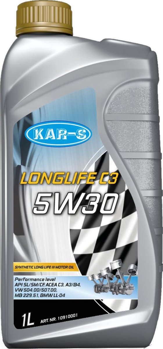 KAR-S MOTOROLIE 1LT 5W30