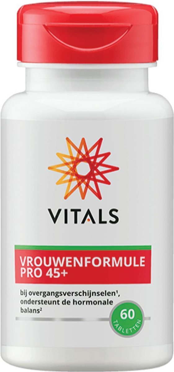 Vitals Vrouwenformule Pro 45+ Voedingssupplementen - 60 tabletten
