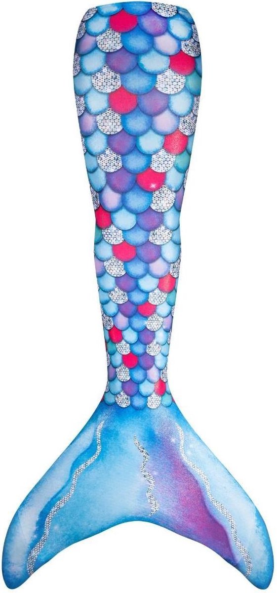 FinFun Zeemeerminnenstaart Rainbow Fish Maat L (10 Jaar)