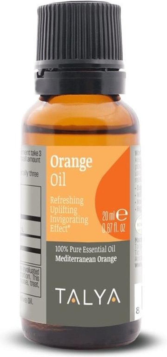 Talya Sinaasappelolie Essentiële Olie 20 ml (Verfrissend
