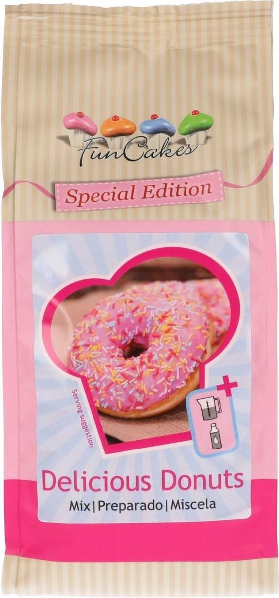 FunCakes Special Edition Bakmix voor Delicious Donuts 500g