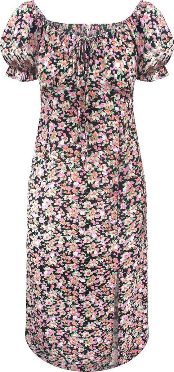 Roses Pofmouw Dress Zwart