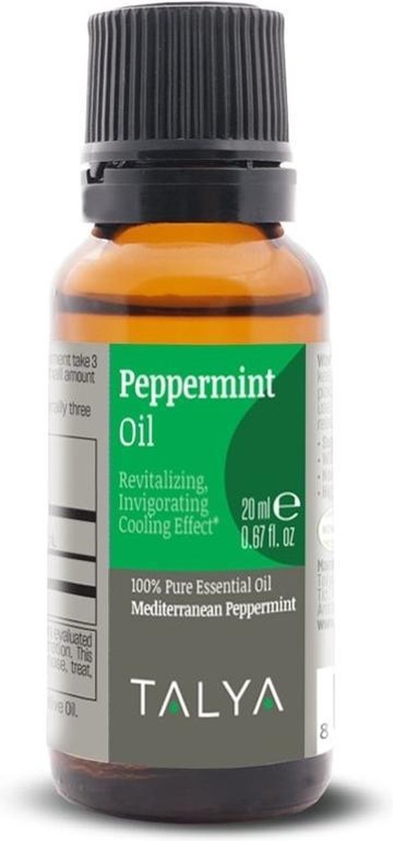 Talya Pepermunt Olie Essentiële Olie 20 ml (Revitaliserend
