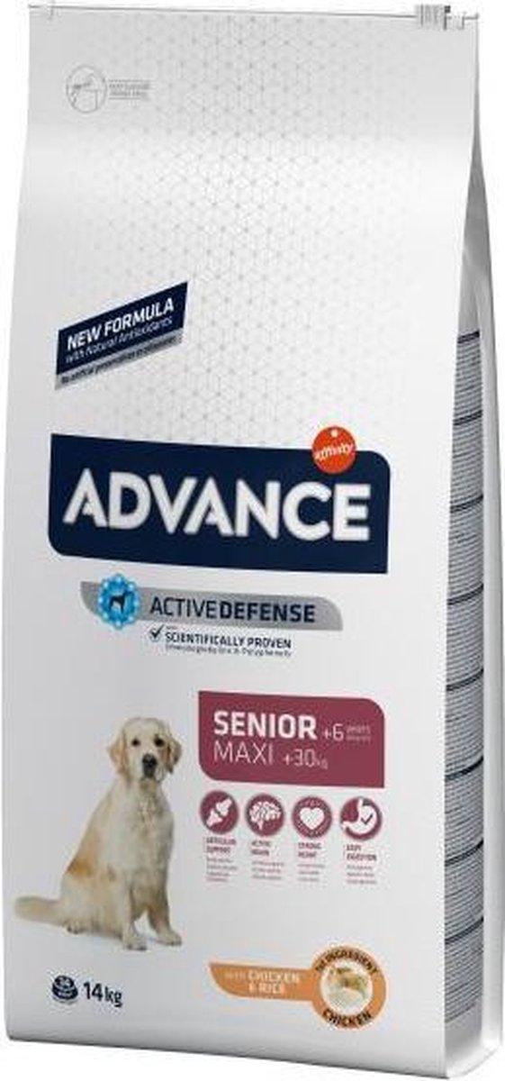 14 kg Advance maxi senior hondenvoer