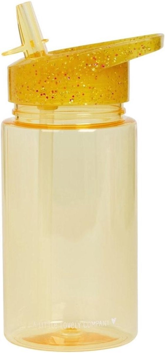Drinkfles Glitter - Goud | A little lovely company