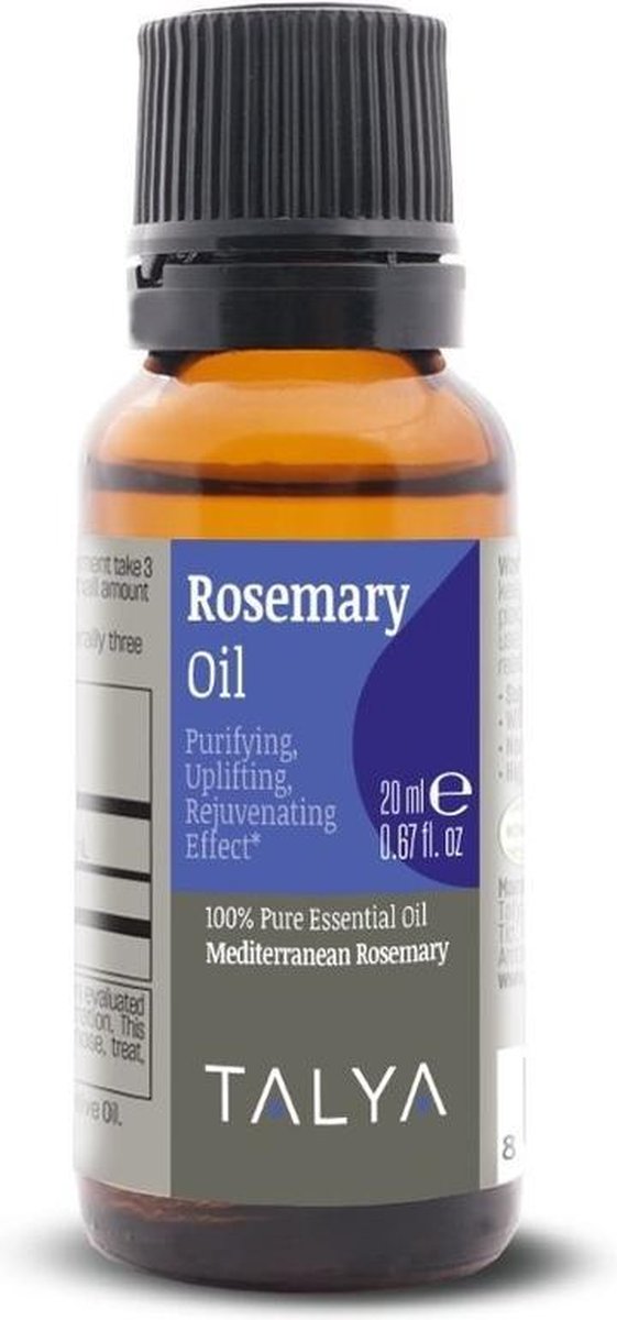 Talya Rozemarijn olie Essentiële Olie 20 ml (frisse kruidige geur)