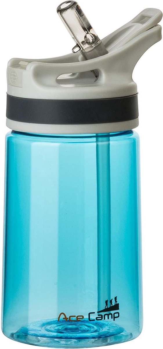 Acecamp Tritan Springdeckel Waterfles 350 Ml Blauw