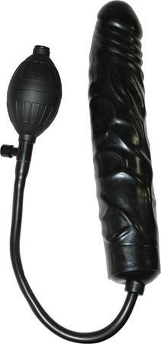 Opblaasbare dildo in het zwart | Dildo | Vibrator | Penis | Penispomp | Extender | Buttplug | Sexy | Tril ei | Erotische | Man | Vrouw | Penis | Heren | Dames