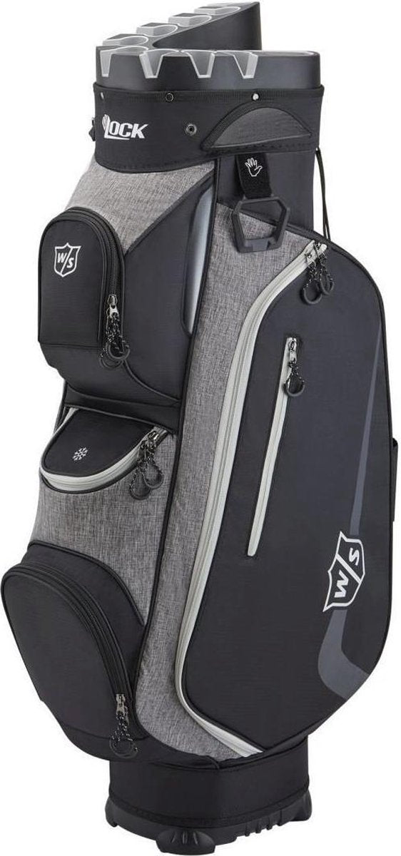 Wilson Staff I-Lock  Cartbag 2020 - Zwart Grijs
