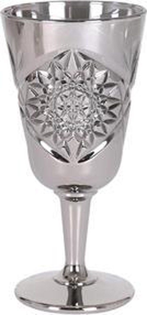 Libbey Hobstar Wijnglas Zilver Glas 30 cl - 4 stuks