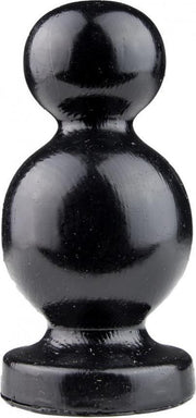 XXLTOYS - Exam - Plug - Inbrenglengte 12 X 6 cm - Black - Uniek design Buttplug - Stevige Anaal plug - Made in Europe