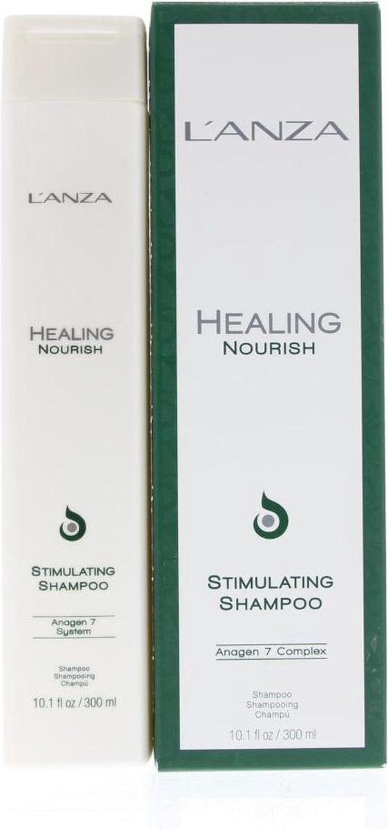 L'anza Stimulating Shampoo 300ml -  vrouwen - Voor Beschadigd haar/Droog haar/Fijn en slap haar/Gekleurd haar/Normaal haar/Pluizig haar/Verzwakt en breekbaar haar