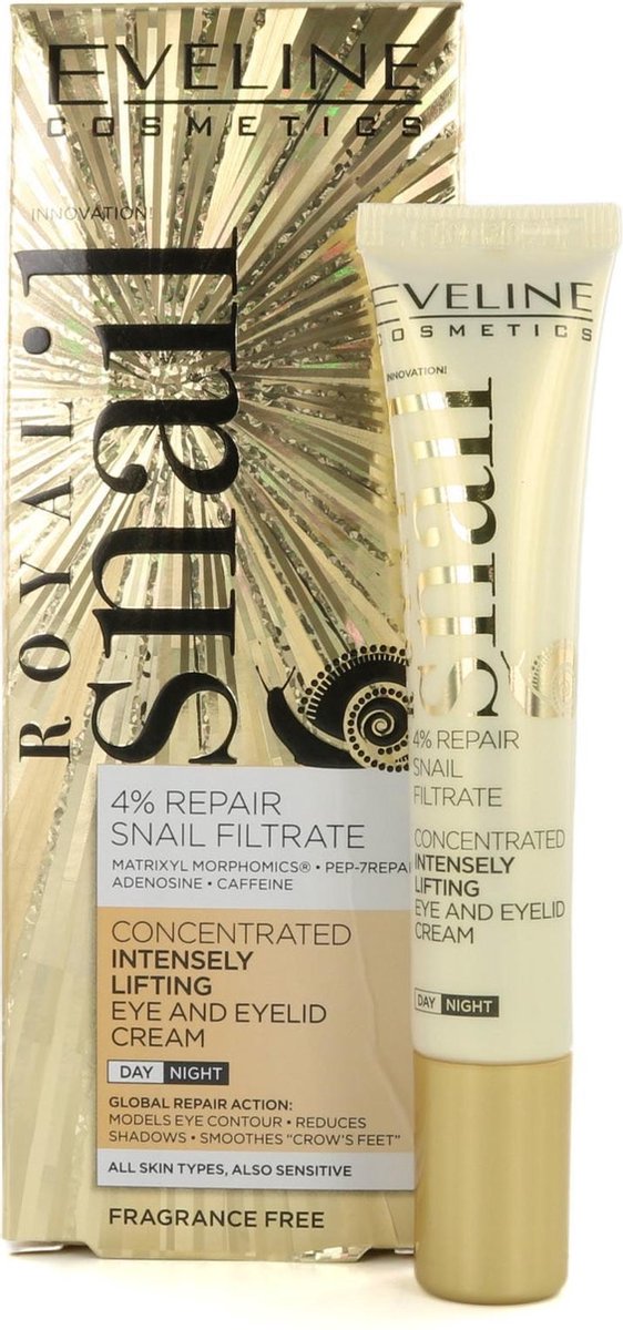 Eveline Cosmetics Royal Snail Eye And Eyelid Cream 20ml.