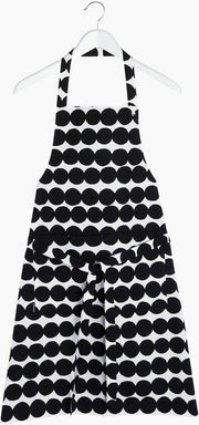 Marimekko - Räsymatto - Schort - Zwart-Wit