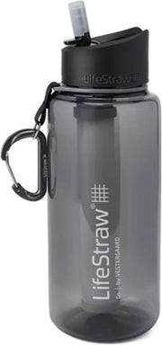 LifeStraw waterfilterfles Go 1 liter - Grijs