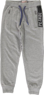 Petrol zachte grijze sweatbroek - Maat 104